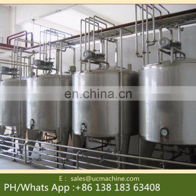 Dairy Liquid Milk Mixing Tank With Agitator
