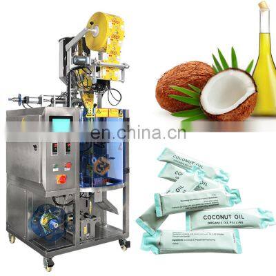 Easy To Opera Oil Bottle Shape Sachet Packaging Machine for Coconut Oil Olive Oil Packing Machine