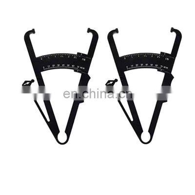 Body Fat Tester Mini Handhold Personal Skin-Fold Measure Tool Fitness Fat Caliper for Loss Weight photo-2