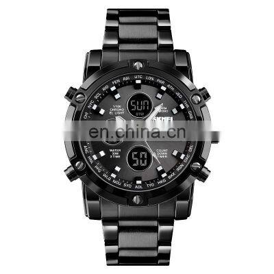 Luxury Business Men Wristwatch Skmei 1389 Good Quality Japan Movement 30m Waterproof Stainless Steel Quartz Watch