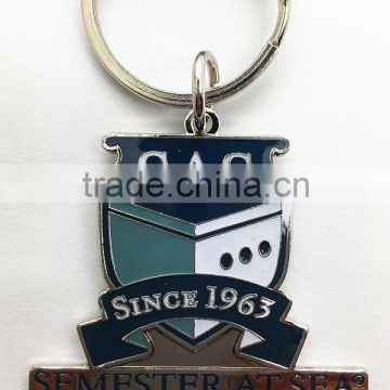 SAS Custom soft enamel Metal key chain with epoxy