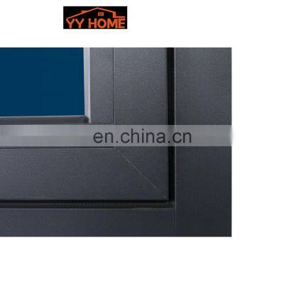 USA/CA/NZS Certified 6063-T5 Grade Aluminum Large View Double Toughened Double Hung Design Awing Opening Window