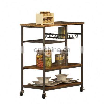 Best Price Kitchen Cart Trolley Wooden