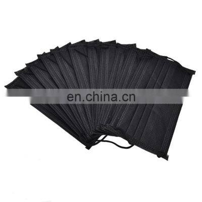 Black 3 Ply Surgical Face Mask With Customized Logo photo-4