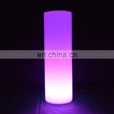 plastic led floor lamps /Modern fancy RGB 16 color change dimmable cordless solar lights outdoor led floor standing lamp