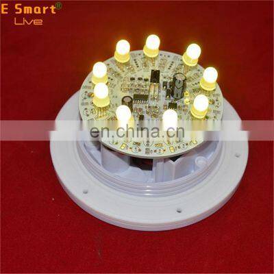 Type-C rechargeable remote control led bulb rechargeable light base sofa replacement batteries light for led furniture