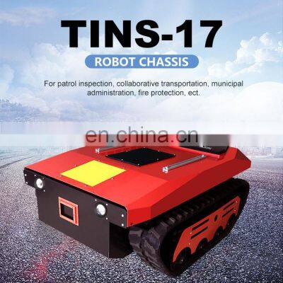 Hot Selling Municipal Use Upgraded Spray Robot TinS-17 Robot Chassis Lawn Mower Machine With Good Price photo-2