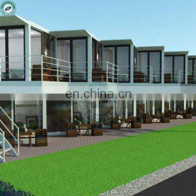 High-quality Flatpack Container Student Housing Purpose-built Staff Accommodation Container Lodge in South Africa photo-5