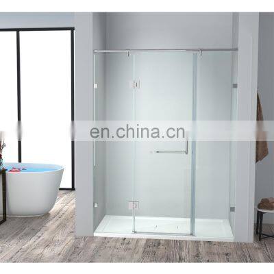 Sale cheap Classic Design bathroom complete sliding door frameless tempered glass shower enclosure