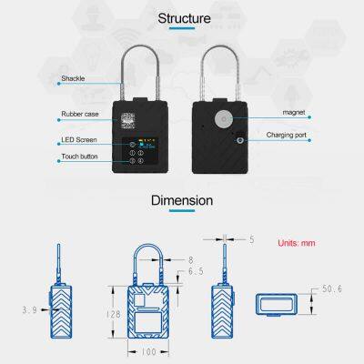 G360P GPS Tracker Electronic Lock