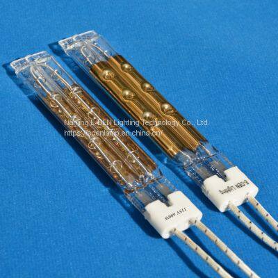 Fast Response Twin Tube Electric Heating Infrared Halogen Heater Lamp photo-3