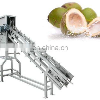 Green coconut old coconut half juicer/cutting equipment/coconut processing machine