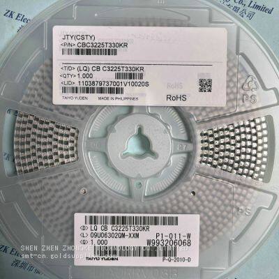 Индуктор CBC3225T330KR TAIYO IND 33 мкГн 10% 500 мА 1210 M3225 SMD