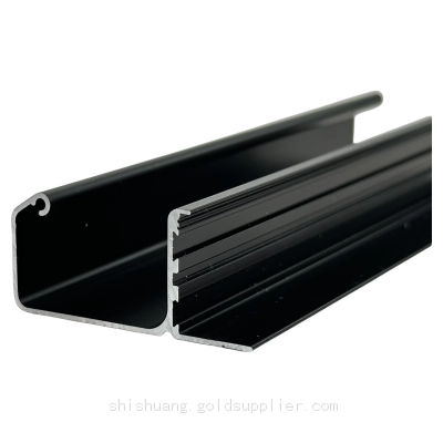 Furniture Hardware Fittings Aluminum Profile Kitchen Cabinet Wardrobe Dresser Door Long Pull Handle