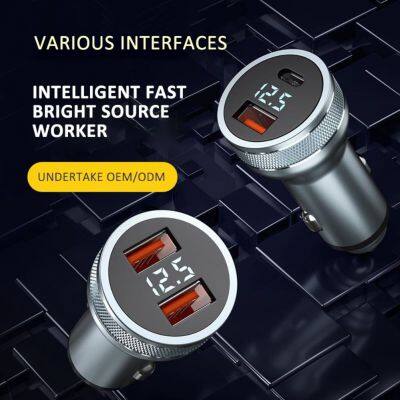 Amazons Top Seller 36W Fast Charging Usb Car Charger Car Plug Adapter Outlet Charger Mobile Car Charger photo-4