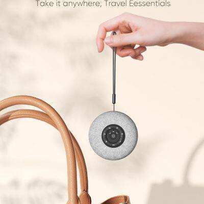 Sound Machine White Noise Machine With 39 Soothing Sounds Sleep Machine for Baby Kids Adults Brown photo-2