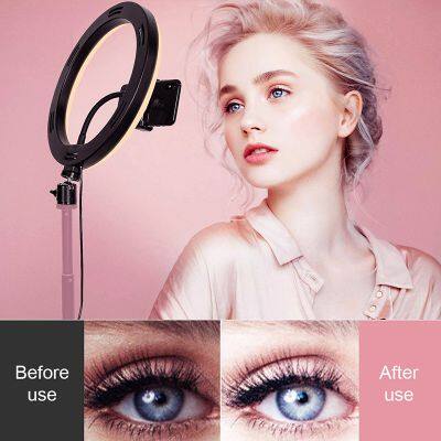 25% off New 10 Inch 10inch 26cm Super Bright LED Mobile Phone Live Broadcast Ring Light Ringlight Ring Lamp Fill photo-4