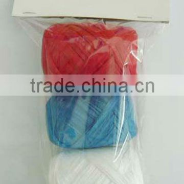 10m long raffia ribbon, paper egg for gift packaging