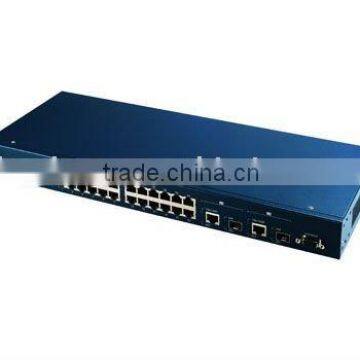 24-port Layer 2 managed 100M Fast Network Switch ES-2024A