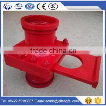 concrete pump manual shut-off valve