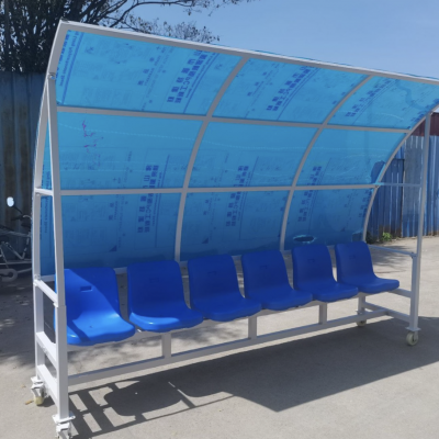 Leijun Sports Soccer Goal Weather Canopy - Sun-Proof Material, Durable Shade, Coach Rest Area