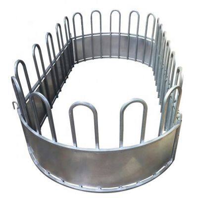 HORSE CATTLE SHEEP ALPACA PIG DEER FARM Special Feeder With Top Without Top Round Oval photo-5