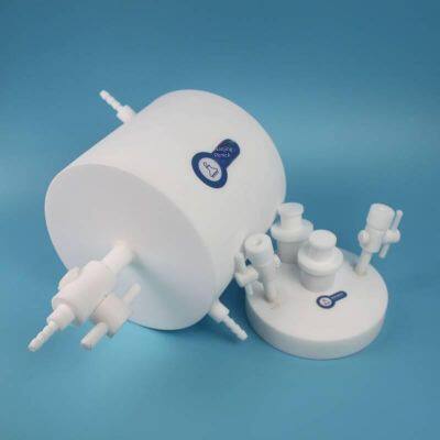 Four-fluorine Double-layer Reaction Kettle With Double-layer Thickening and Support, Customizable Reaction Device, Acid and Alkali Resistant Flask photo-4