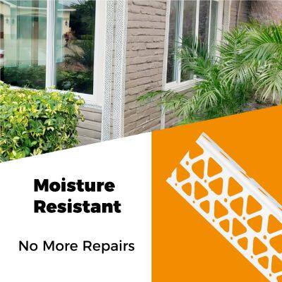 Exterior UV Resistant PVC Corner Bead for Long-Lasting Outdoor Stucco Corners