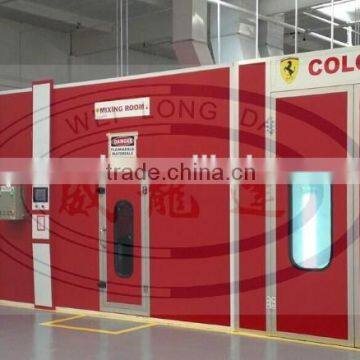 Weilongda Spray Booth, WLD8400 CE Certificated Water Based Car Paint Booth, Car Painting House photo-3