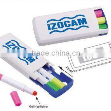 Gel Highlighter Set 3 in 1 Custom Promotional Gift