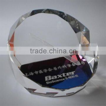 Unique Design Crystal Paperweight for Office Supply