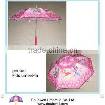 best selling children umbrella is cartoon artwork printed kid umbrella