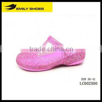 2016 Fashion EVA Outsole PVC Upper Clogs shoes