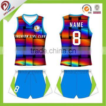 Short Sleeve Custom Volleyball Uniform Designs, Design Your Own Volleyball Jersey photo-3