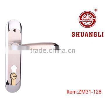 High secutity medium size zamak door handle