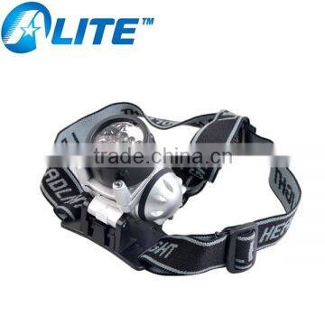 TD7318+2 Headlamp LED ABS Material Fishing And Running LED Headlamp