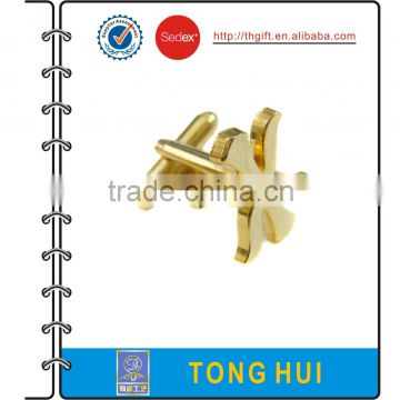 Cufflink with special logo