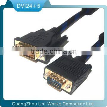 High quality 24+5DVI to VGA cable monitor cable