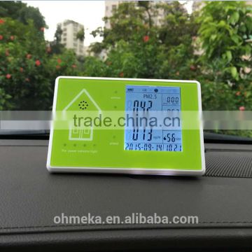 Handhold Household pm2.5.pm10 air quality mornitering, TVOC&CH2O meter from Ohmeka