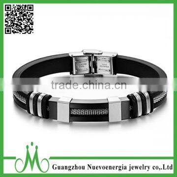 Cheap Price Silicone Energy Bracelets for Best Sale