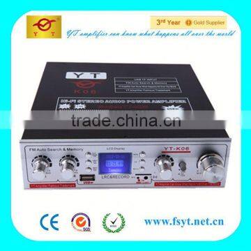 karaoke satellite signal amplifier YT-K06 with usb/sd