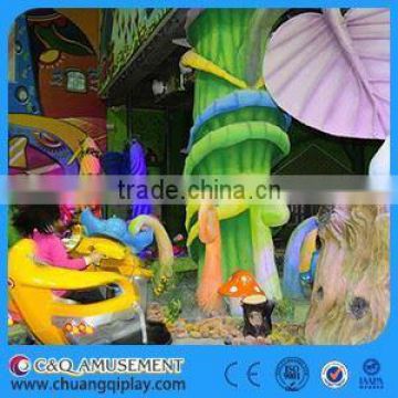 C&Q Amusement rides, Electrical Mini Kids Train Rides Cartoon Track Train