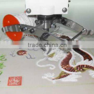 18 Head High Speed Belting+Flat+ Single Side Double Sequins Computerized Embroidery Machine photo-3