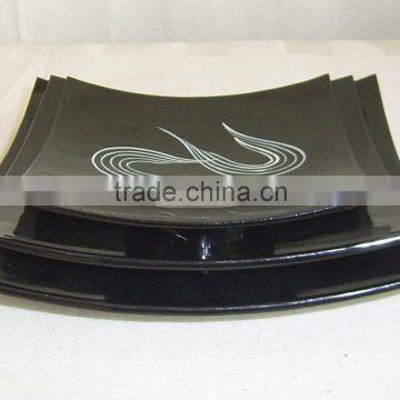 New design square lacquer plate TK vietnam