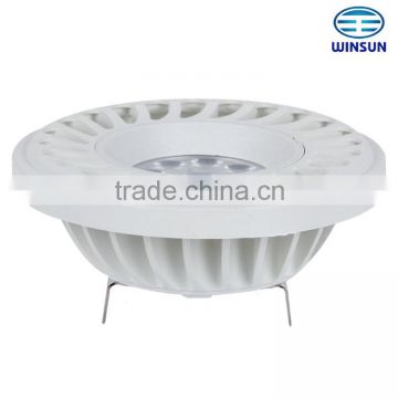 AR111 LED G53 12VAC/DC 12W 1030lm CE approved white shell