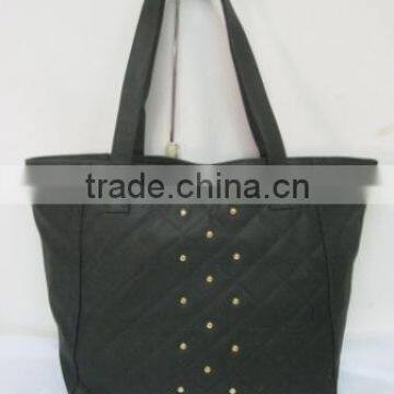 Handle designer tote bag