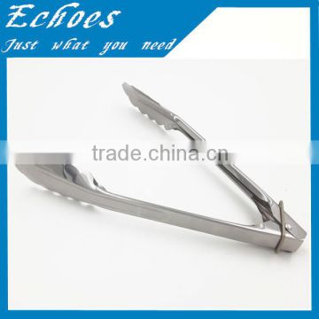 Stainless steel kitchen tongs set