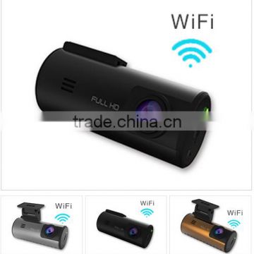 2015 New model 1080P WiFi Car DVR Camera with Ambarella A7LA55 chipset + OV4689 CMOS sensor