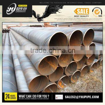 spiral welded steel pipe/large diameter spiral steel pipe on sale/spiral tube