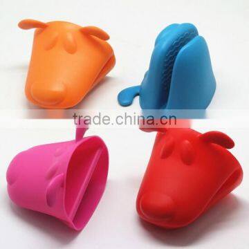 Cutr Animal Shape Oven Mitts Gloves, Heat Resistant Silicone Gloves BBQ Grilling Gloves for Cooking Baking Barbecue Potholder